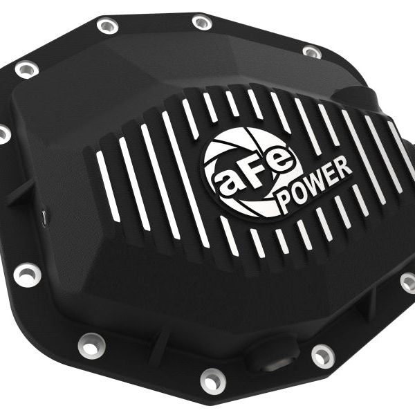 aFe POWER 21-22 Ram 1500 TRX Hemi V8 6.2L (sc) PRO Series Rear Differential Cover Black w/ Machined-tuningsupply.com