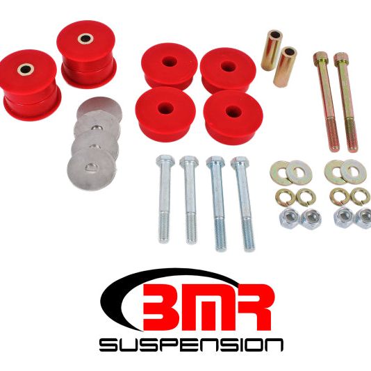 BMR 15-17 S550 Mustang Differential Bushing Kit (Polyurethane) - Red-tuningsupply.com