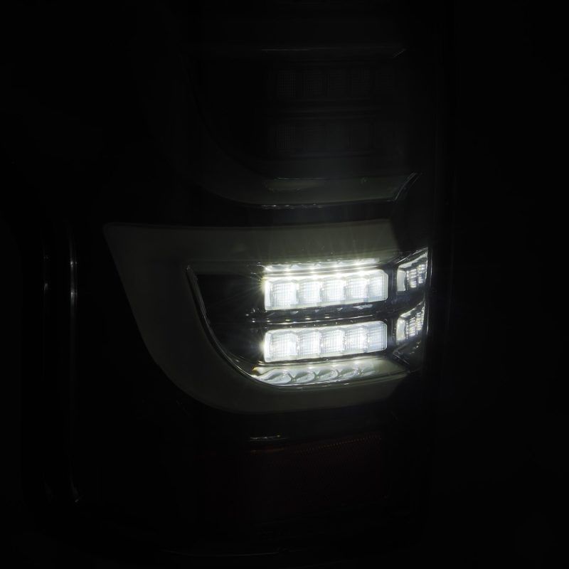 AlphaRex 07-13 Toyota Tundra LUXX-Series LED Tail Lights Alpha-Black-tuningsupply.com