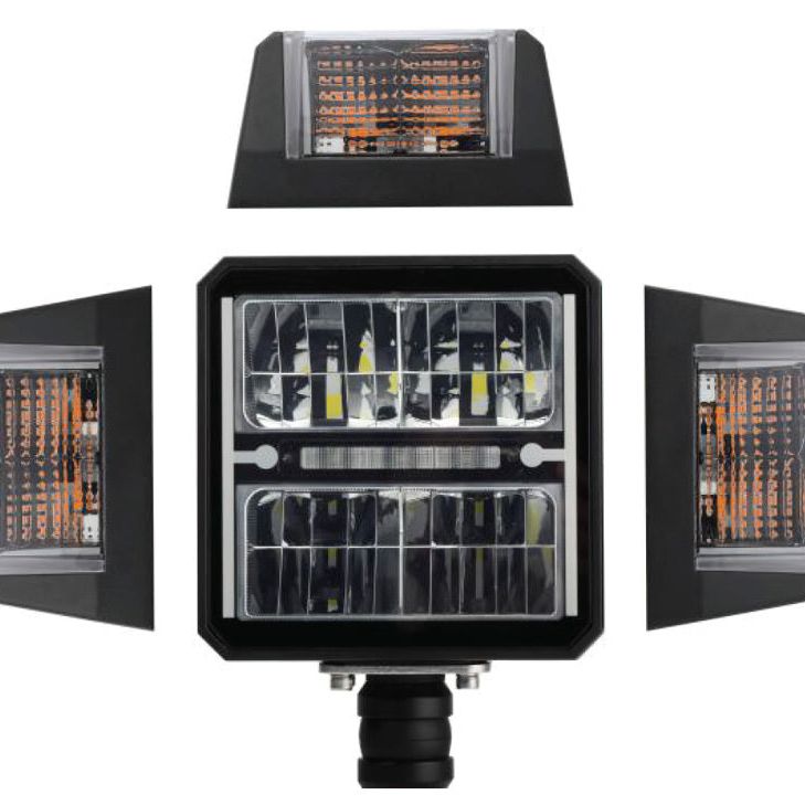 Oracle Lighting Multifunction LED Plow Headlight with Heated Lens 5700K SEE WARRANTY-tuningsupply.com