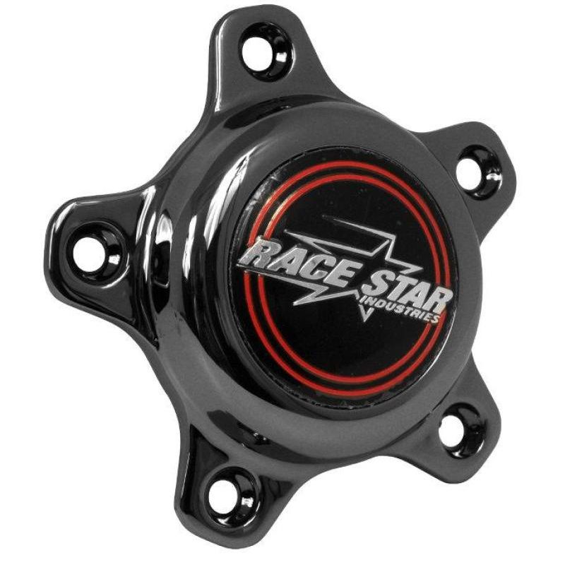 Race Star 5 Lug Cap Short Plastic Dark Star (incl. Medallion & Screws)-tuningsupply.com