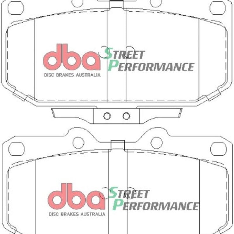 DBA 06-07 Subaru WRX SP500 Front Brake Pads-tuningsupply.com