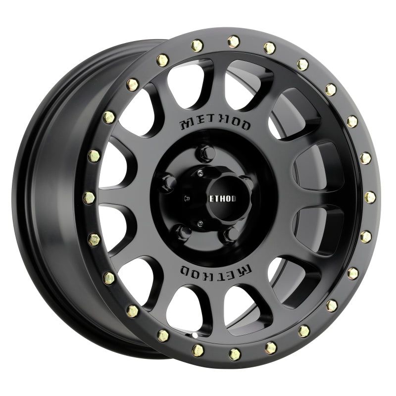 Method MR305 NV 17x8.5 0mm Offset 5x5 94mm CB Matte Black Wheel-tuningsupply.com