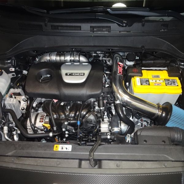 Injen 18-20 Hyundai Kona L4-1.6L Turbo Laser Black IS Short Ram Cold Air Intake System-tuningsupply.com