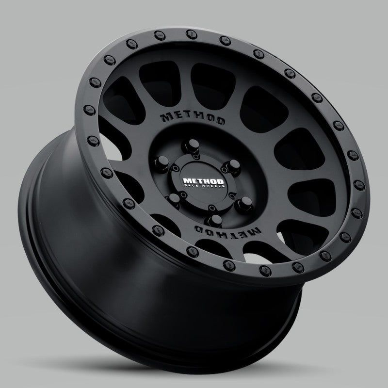 Method MR305 NV 16x8 0mm Offset 6x5.5 108mm CB Double Black Wheel-tuningsupply.com