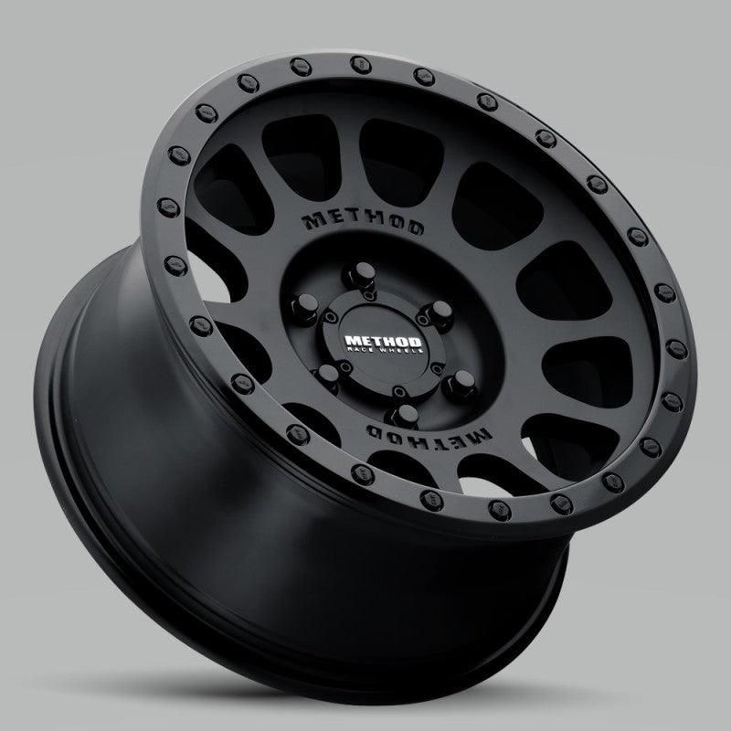 Method MR305 NV 17x8.5 0mm Offset 6x5.5 108mm CB Double Black Wheel-tuningsupply.com