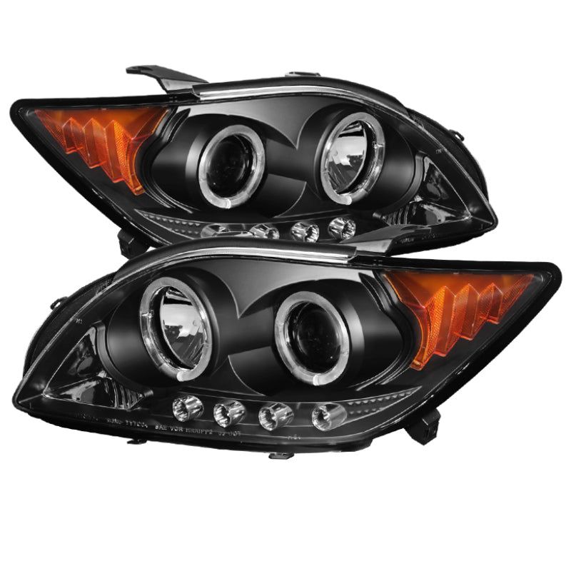 Spyder Scion TC 08-10 Projector Headlights LED Halo -Replaceable LEDs Blk PRO-YD-TTC08-HL-BK-Headlights-SPYDER-SPY5073303-SMINKpower Performance Parts