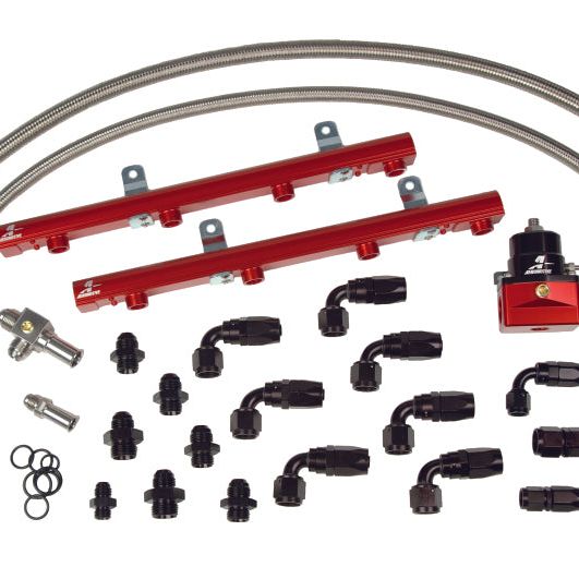 Aeromotive 99-04 Ford 5.4L Lightning and Harley 1/2 Ton Truck Billet Fuel Rail System-tuningsupply.com