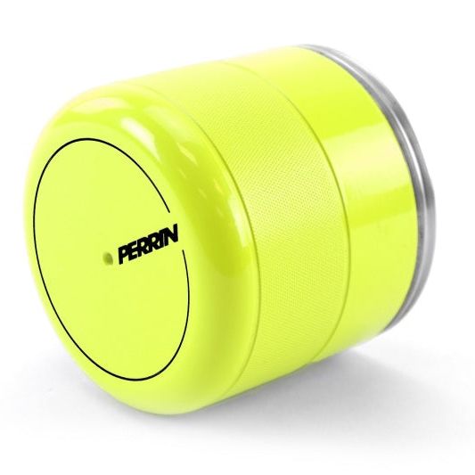 Perrin 2015+ Subaru WRX/STI Oil Filter Cover - Neon Yellow - SMINKpower Performance Parts PERPSP-ENG-716NY Perrin Performance