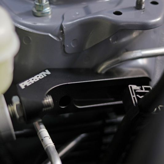 Perrin 13-20 & 2022 Subaru BRZ / 2022 Toyota GR86 / 17-20 Toyota 86 Master Cylinder Support - Black-tuningsupply.com