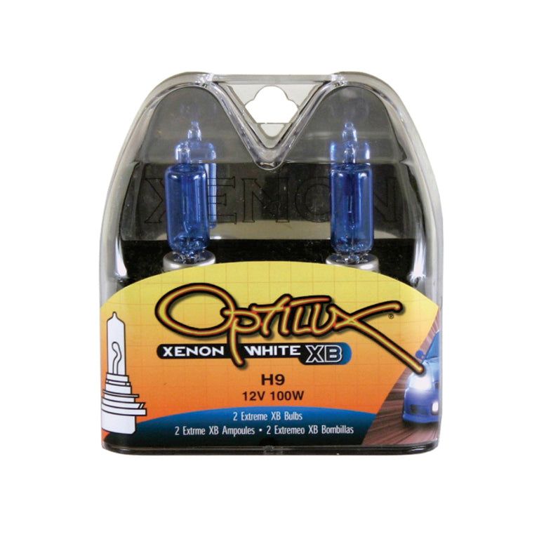 Hella Optilux H9 12V/100W XB Xenon White Bulb (pair)-tuningsupply.com