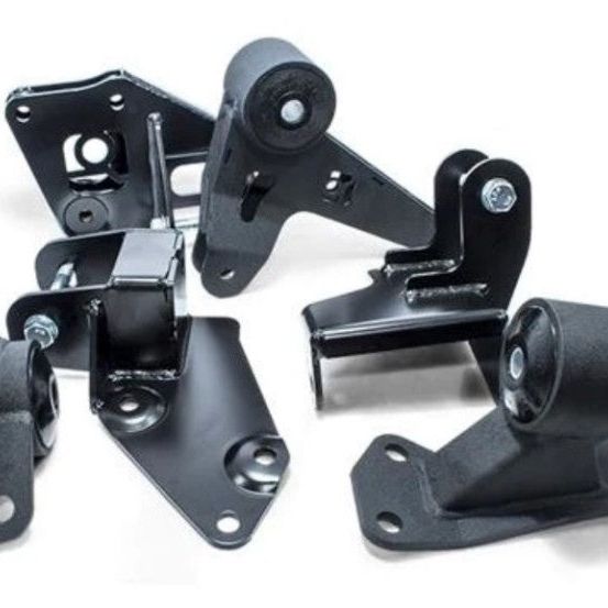 Innovative 96-00 Civic K Series/Manual Series Silver Aluminum Mounts 75A Bushings-tuningsupply.com