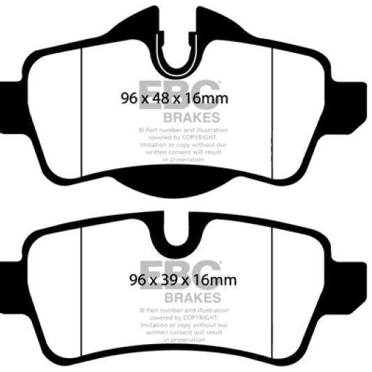 EBC Brakes Bluestuff Street and Track Day Brake Pads-tuningsupply.com