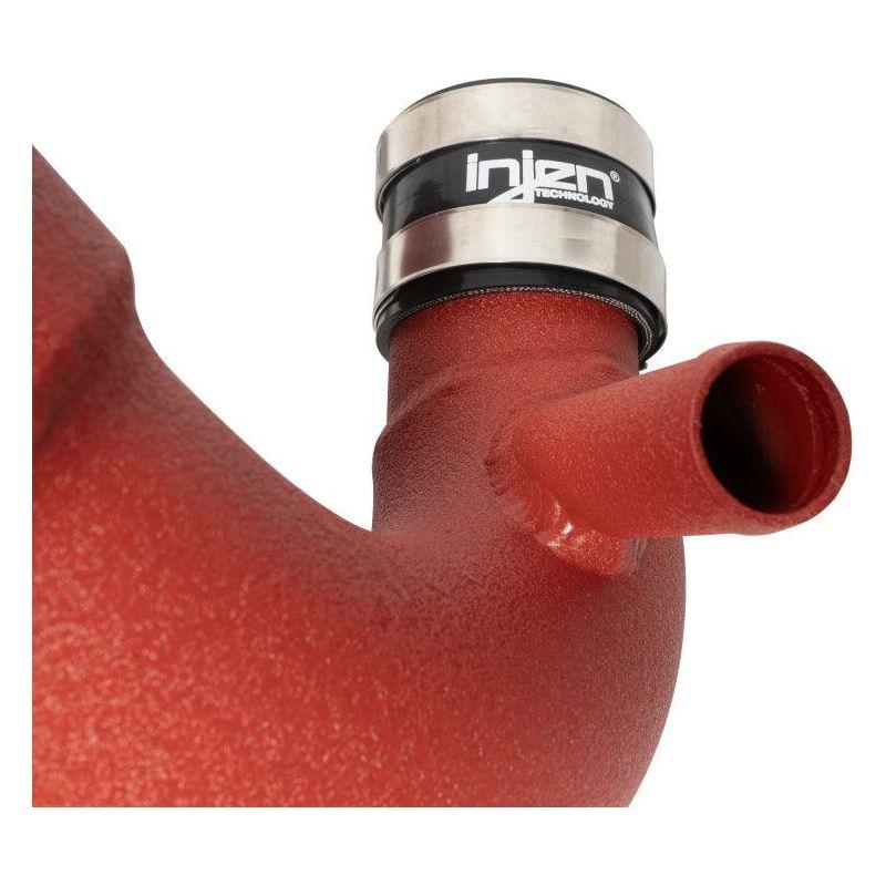 Injen 18-20 Kia Stinger 3.3L Twin Turbo Wrinkle Red Short Ram Air Intake-tuningsupply.com