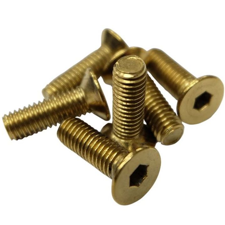 NRG Steering Wheel Screw Upgrade Kit (Conical) - Chrome Gold-tuningsupply.com