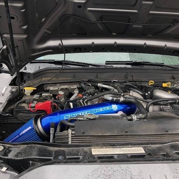 Sinister Diesel 2017+ Ford Powerstroke 6.7L Cold Air Intake-Cold Air Intakes-Sinister Diesel-SINSD-CAI-6.7P-17-SMINKpower Performance Parts