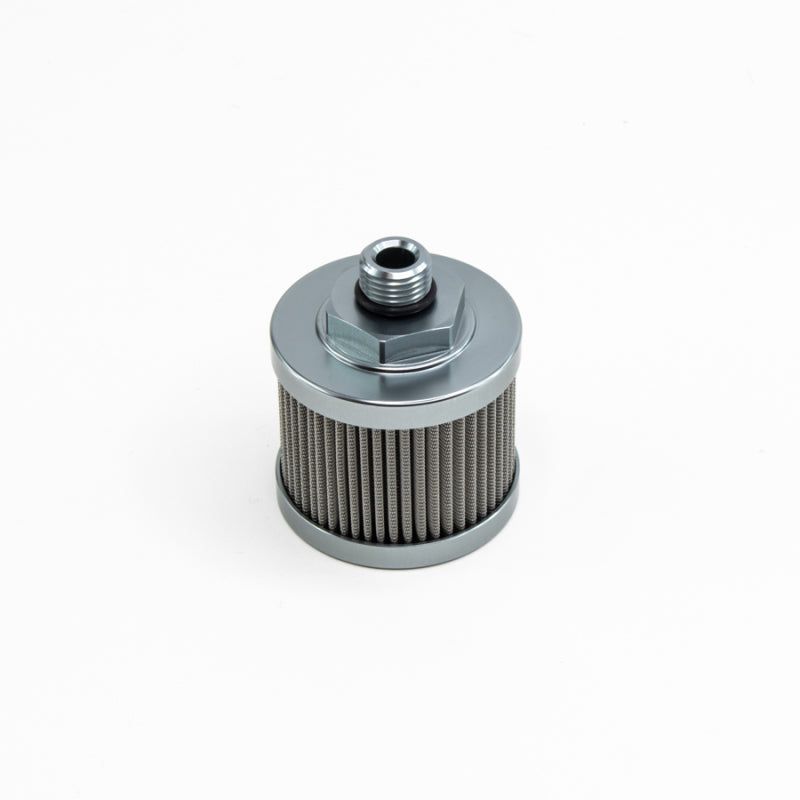 DeatschWerks Stainless Steel 6AN 100 Micron Universal Fuel Pump Pre-Filter-tuningsupply.com