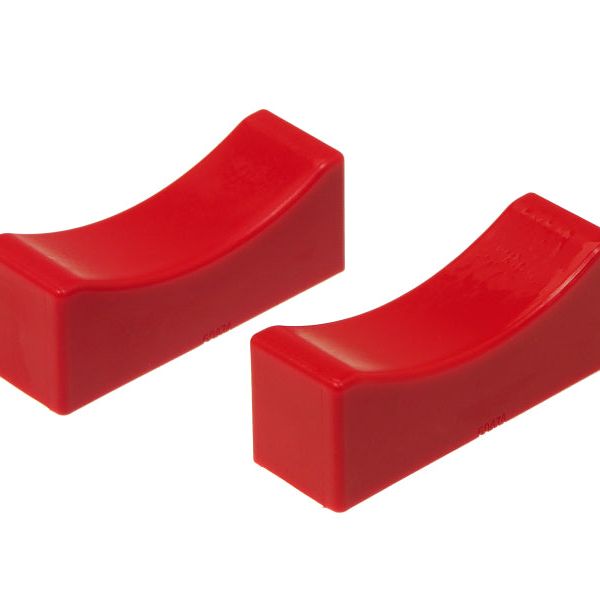 Prothane Universal Jack/Stand Pads (Fits 1.125 x 4.0 Heads) - Red-tuningsupply.com