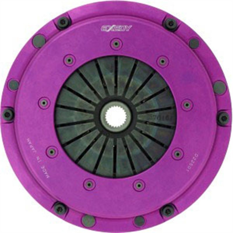 Exedy 1989-1994 Nissan 240SX Hyper Single Clutch Sprung Center Disc Push Type Cover-tuningsupply.com