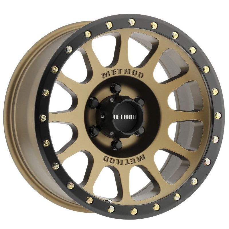 Method MR305 NV 18x9 0mm Offset 6x135 94mm CB Method Bronze/Black Street Loc Wheel-tuningsupply.com