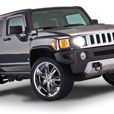 Bushwacker 06-10 Hummer H3 OE Style Flares 4pc - Black-tuningsupply.com