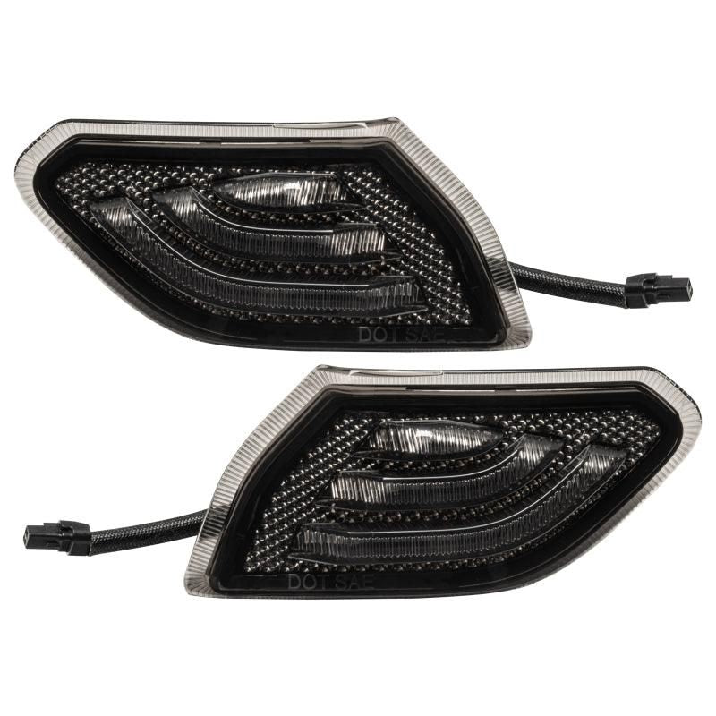 Oracle Jeep Wrangler JL Smoked Lens LED Front Sidemarkers SEE WARRANTY-tuningsupply.com