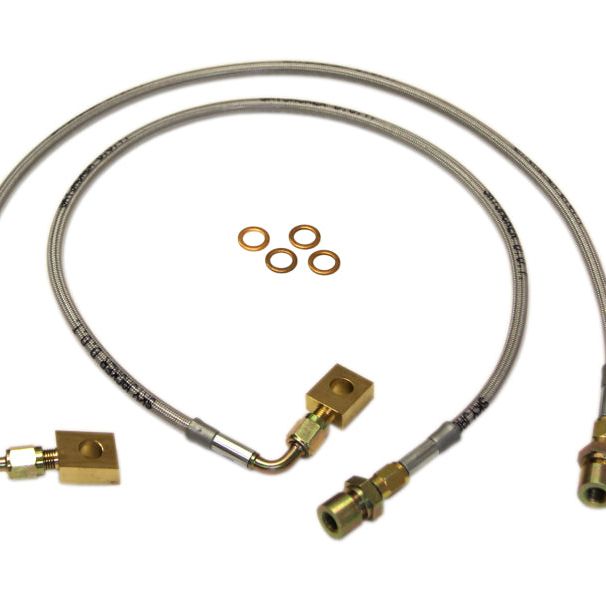 Skyjacker 2000-2004 Ford F-250 Super Duty 4 Wheel Drive Brake Hose-Brake Line Kits-Skyjacker-SKYFBL92-SMINKpower Performance Parts