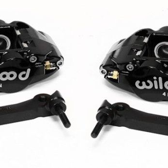 Wilwood Narrow Superlite 4R Rear Caliper & Bracket Kit - Black 97-13 C5/C6 Corvette w/ OEM Rotors - SMINKpower Performance Parts WIL140-14026 Wilwood