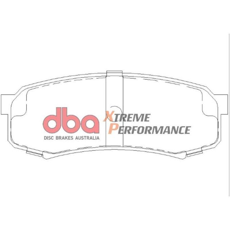 DBA 03-09 Toyota 4Runner XP650 Rear Brake Pads-tuningsupply.com