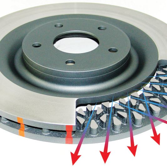 DBA 90-01 Integra / 93-05 Civic Front Slotted Street Series Rotor (4 Lug Only)-tuningsupply.com