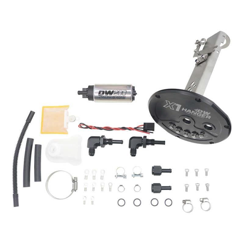 DeatschWerks 89-93 Nissan S13 R32 Skyline (non-GTR) X1 Series Fuel Pump Module w/ DW200 Pump-tuningsupply.com