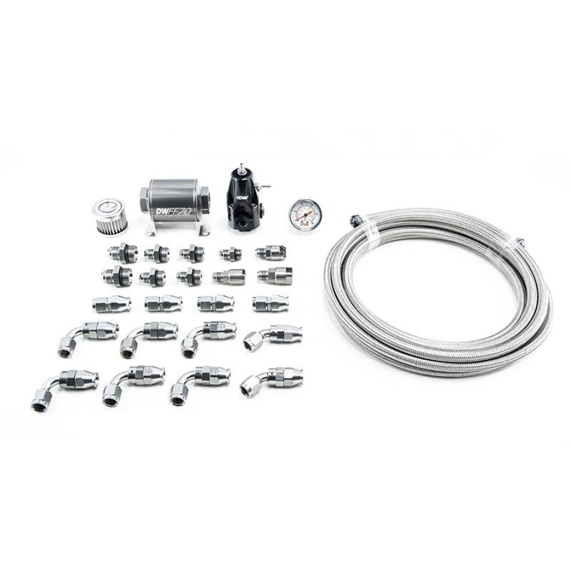 DeatschWerks 10-15 Chevy Camaro X2 Series Pump Module -6AN PTFE Plumbing Kit-tuningsupply.com