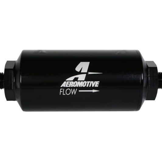 Aeromotive In-Line Filter - (AN-06 Male) 100 Micron Stainless Steel Element-tuningsupply.com