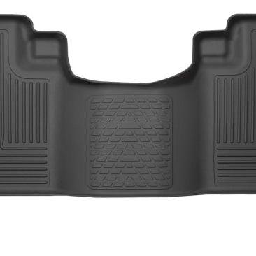 Husky Liners 2016 Nissan Titan XD Crew Cab WeatherBeater 2nd Row Black Floor Liners-tuningsupply.com