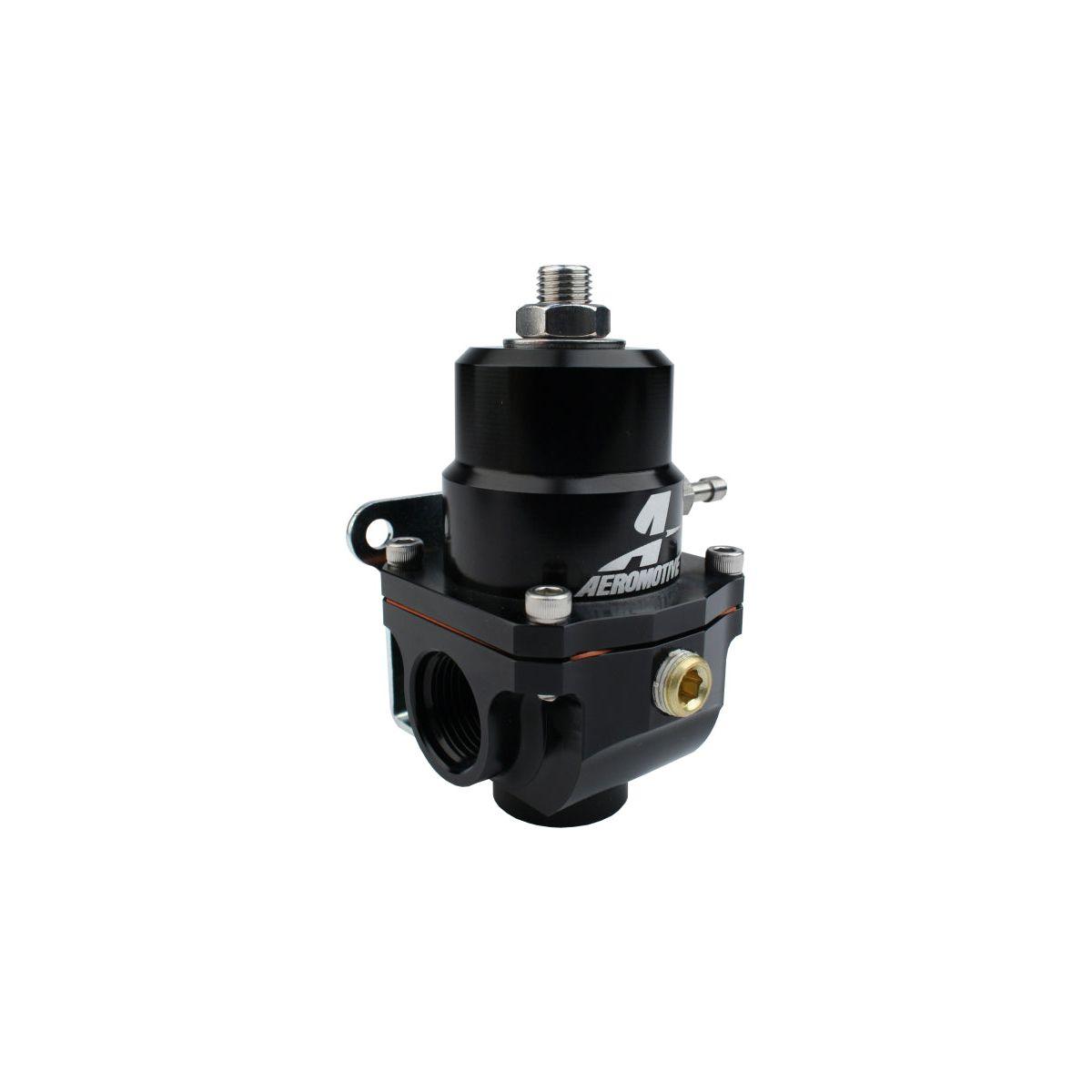 Aeromotive Adjustable Regulator - 35-75PSI - .188 Valve - (2) -08 Inlets/-08 Return-tuningsupply.com