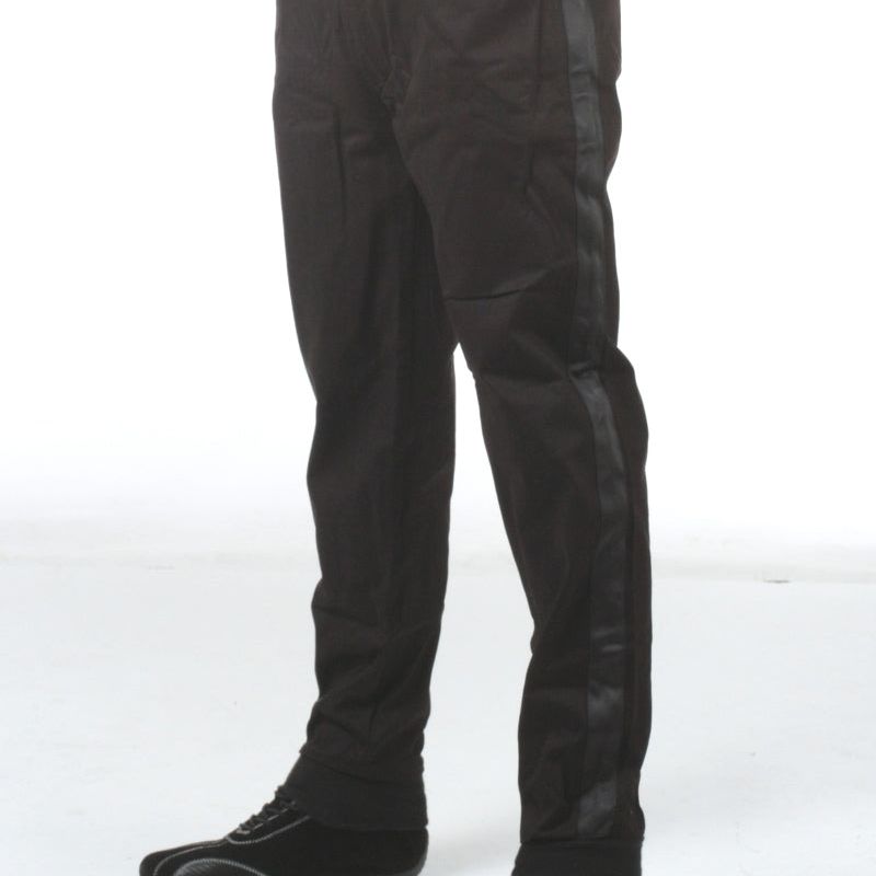 RaceQuip Black SFI-1 1-L Pants Medium-tuningsupply.com