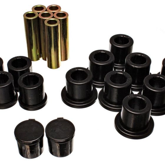 Energy Suspension Rear Spring Bushing Set - Black-tuningsupply.com