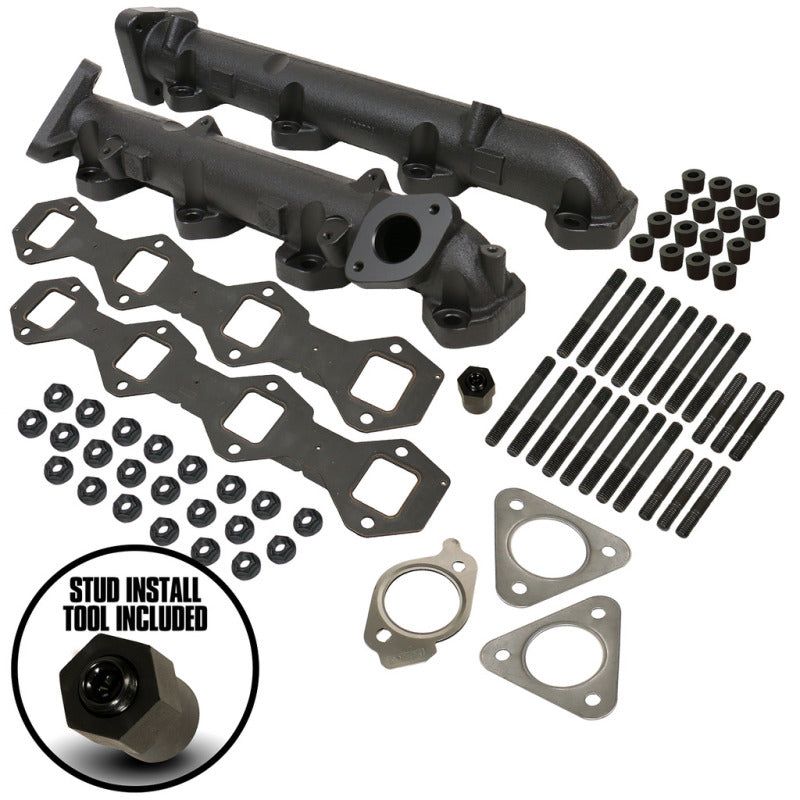 BD Diesel Exhaust Manifold Kit - Ford 2011-2014 F250/F350/F450/F550 6.7L PowerStroke-tuningsupply.com