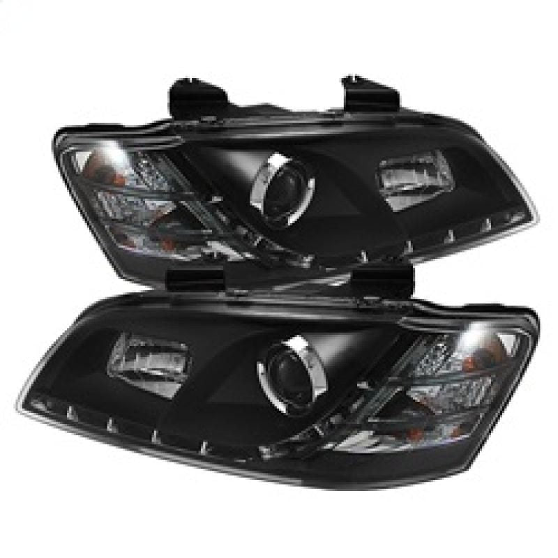 Spyder Pontiac G8 08-09 Projector Headlights DRL Black High H1 Low H7 PRO-YD-PG808-DRL-BK - SMINKpower Performance Parts SPY5011626 SPYDER