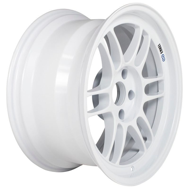 Enkei RPF1 17x9 5x114.3 22mm Offset 73mm Bore Vanquish White Wheel-tuningsupply.com