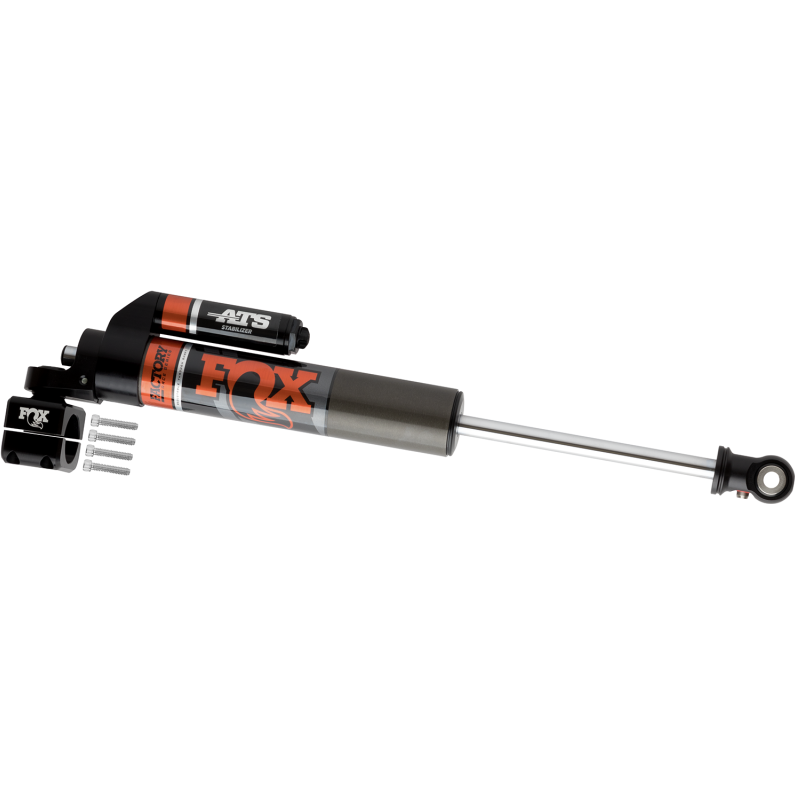 Fox 08-13 Ram 2500/3500 4WD 2.0 Factory Series ATS Steering Stabilizer - Anodized-tuningsupply.com