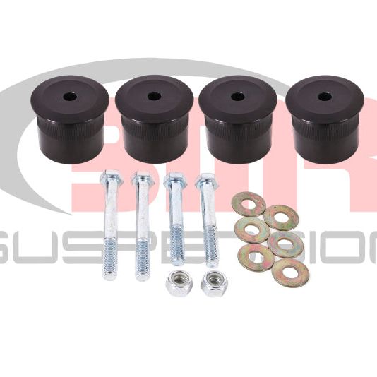 BMR 15-17 S550 Mustang Differential Bushing Kit (Aluminum) - Black-tuningsupply.com