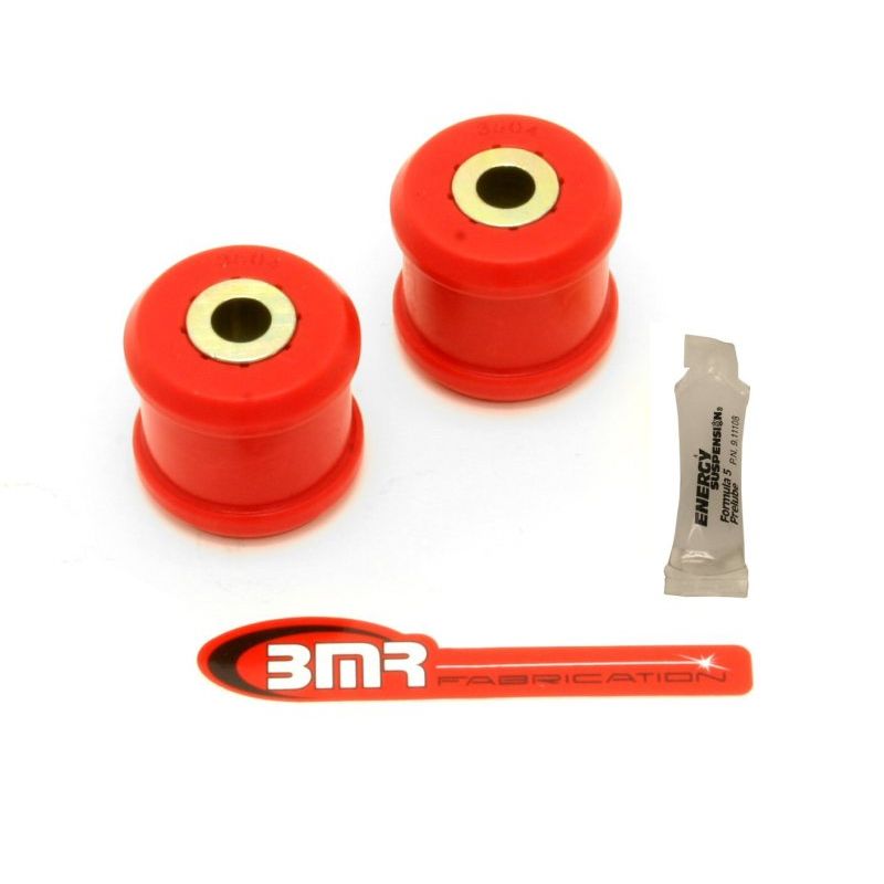 BMR 10-15 5th Gen Camaro Front Lower Inner Control Arm Bushing Kit - Red-tuningsupply.com