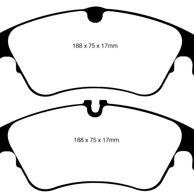 EBC 09-11 Audi A4 2.0 Turbo Greenstuff Front Brake Pads-tuningsupply.com