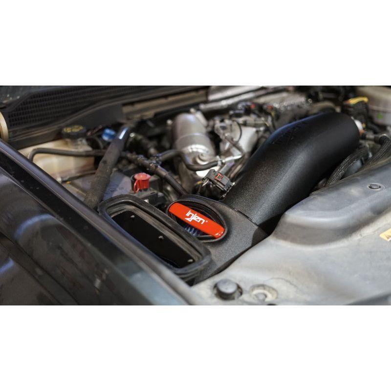 Injen 17-19 Chevy Silverado 2500/3500 Duramax L5P 6.6L Evolution Cold Air Intake (Oiled Filter)-tuningsupply.com