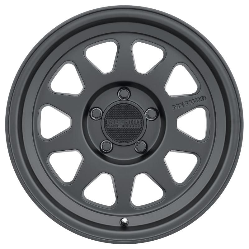 Method MR316 17x8.5 0mm Offset 5x150 110.5mm CB Matte Black Wheel-tuningsupply.com