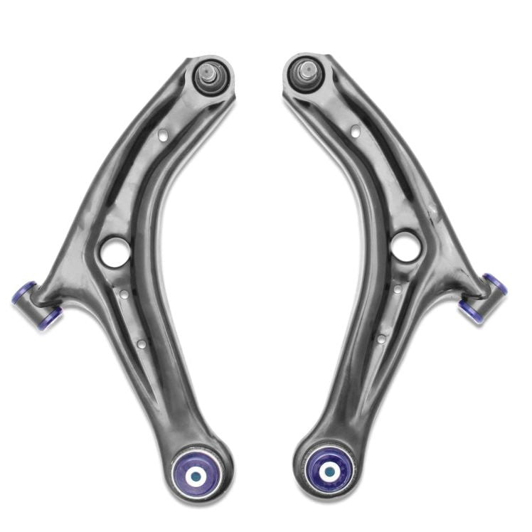 SuperPro 14-19 Ford Fiesta ST Front Lower Control Arm Set w/ Preinstalled SuperPro Bushings - SMINKpower Performance Parts SPRTRC1046 Superpro