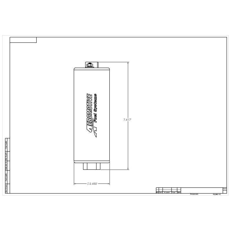 Aeromotive 700 HP EFI Fuel Pump - Red-tuningsupply.com