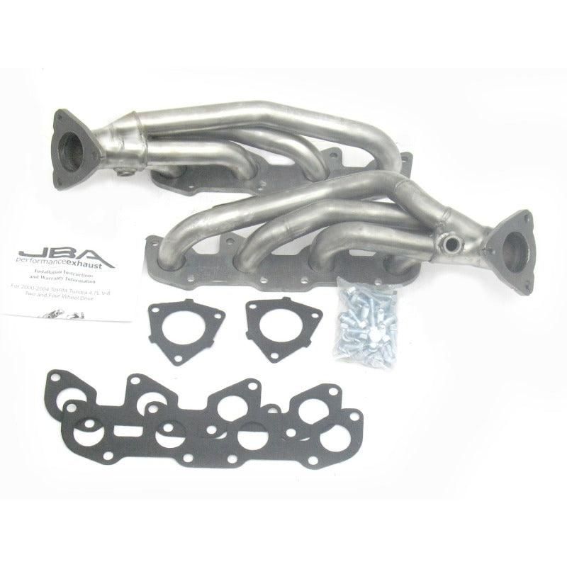 JBA 00-04 Toyota 4.7L V8 1-1/2in Primary Raw 409SS Cat4Ward Header-tuningsupply.com