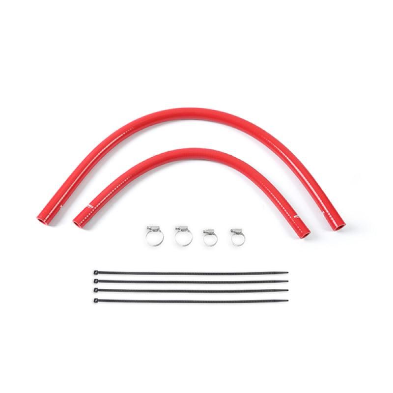 Mishimoto 91-01 Jeep Cherokee XJ 4.0L Silicone Heater Hose Kit - Red-tuningsupply.com